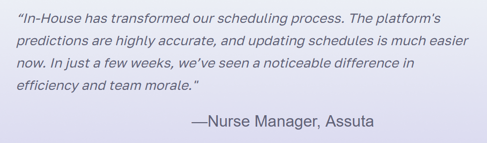 Nurse Manager Quote